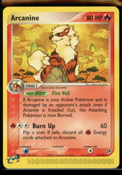 POKEMON ARCANINE 15/100 RARE SANDSTORM | NM - Image 1
