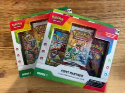 LOT X 2: Pokemon First Partner Illustration Collection Series 1: Sealed In Hand - Image 1