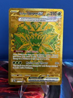 Pokemon TCG Teal Mask Ogerpon ex 177/131 SV: Prismatic Evolutions Hyper Rare - Image 1
