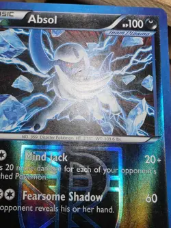 HP Pokemon TCG Plasma Freeze #67/116 Absol (Team Plasma) - Image 5