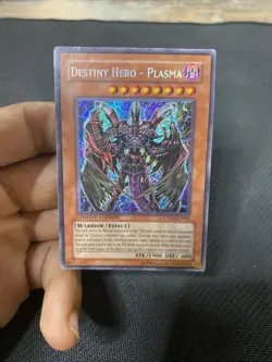 Destiny HERO - Plasma CT04-EN003 Limited Edition Secret Rare FULL HOLO BLEED - Image 1