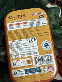 One Piece TCG Ace Tin Vol.2 2 OP-13 Packs English New Factory Sealed Bandai - Image 2