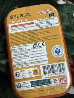 One Piece TCG Ace Tin Vol.2 2 OP-13 Packs English New Factory Sealed Bandai - Image 3