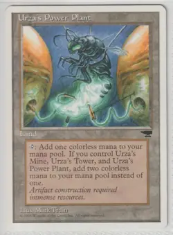 MTG - Urza's Power Plant (Bug) 2 card lot - Chronicles UNCOMMON - Magic - Image 3