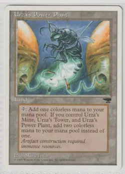 MTG - Urza's Power Plant (Bug) 2 card lot - Chronicles UNCOMMON - Magic - Image 5