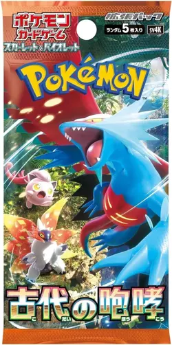 Pokemon Card Booster Box Ancient Roar & Future Flash sv4K sv4M with shrink - Image 5