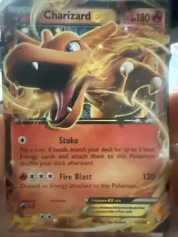 Pokemon TCG Charizard EX Flashfire Holo Ultra Rare Card 11/106 - Image 1