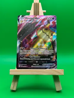Mimikyu VMAX Holo Pokemon Card 069/172 Brilliant Stars NM - Image 1