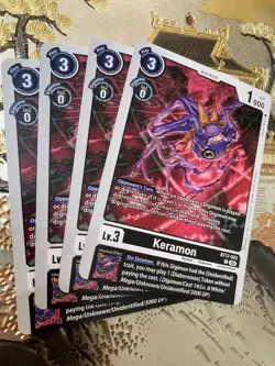 Digimon Card Game Playset - BT17-053 C Keramon Secret Crisis - Image 1
