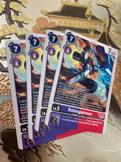 Digimon Card Game Playset - BT16-076 U Soloogarmon - Image 1