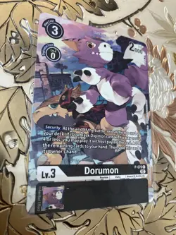 Digimon Card Game Single P-070 Official Tournament Pack 10 Promo Dorumon - Image 1