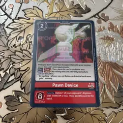 Digimon Card Game Pawn Device - P-155 NM - Digimon TCG - Image 1