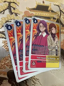 Digimon Card Game Playset - BT16-084 R Yolei Inoue & Kari Kamiya - Image 1