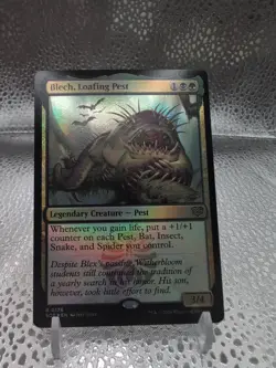 Magic- Blech, Loafing Pest (Foil) - Secrets of Strixhaven - Image 1