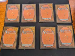 MTG x8 Island B (Tropical) - - Unlimited Edition - LP/MP - Image 2