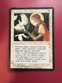 *** Swords to Plowshares *** Ice Age LP MTG English - Image 1