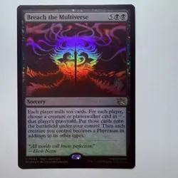 Magic The Gathering Mtg Breach The Multiverse Foil Near Mint Rare MOM Promo - Image 1