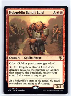 Hobgoblin Bandit Lord Adventures in the Forgotten Realms 147 regular - Image 1