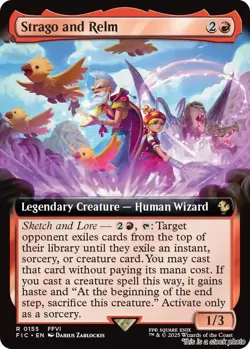 Strago and Relm (Extended Art) [FIC - 155] - Image 1