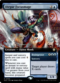 Dirgur Focusmage (Extended Art) [SOC - 68] NM Rare EN - Image 1