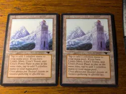 MTG x2 Urza's Tower (Mountains) - Antiquities - LP/NM - Image 1