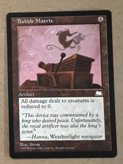 Bubble Matrix - Weatherlight -MTG - Magic the Gathering - Image 1