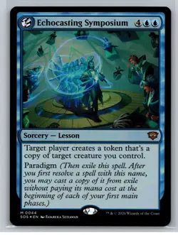 MTG - Secrets of Strixhaven #44 Echocasting Symposium FOIL Mythic (a) - Image 1