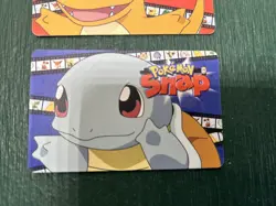 Pokemon Snap Squirtle & Charmander Blockbuster Video Smart Cards 1999 - Image 2