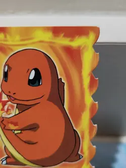 Charmander Die-Cut Topps Pokemon Blue Label 4 Of 12 - Image 4