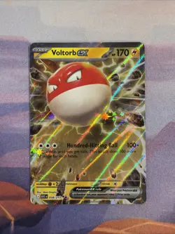 Voltorb EX 058/217 - Ascended Heroes Double Rare Pokemon TCG English - Image 1