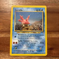 Corsola - 37/75 Neo Discovery - Pokemon TCG - 2001 - Image 1