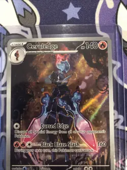 Pokemon TCG Ceruledge 197/191 Illustration Rare Surging Sparks Card - Image 2