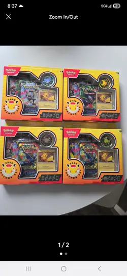 Lot Of 4 Pokemon Day 30th Anniversary Celebration Box New Sealed - Image 1