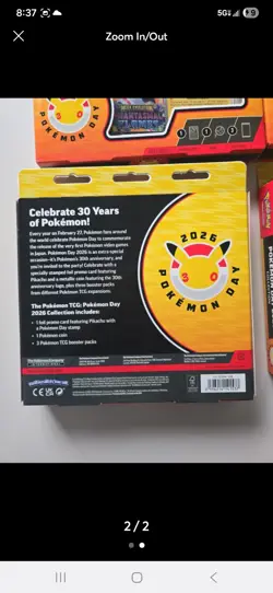 Lot Of 4 Pokemon Day 30th Anniversary Celebration Box New Sealed - Image 2