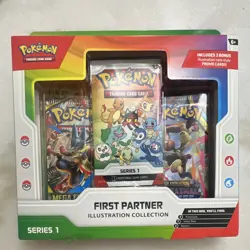 Pokemon First Partner Illustration Collection Series 1 Promo Booster Box English - Image 1