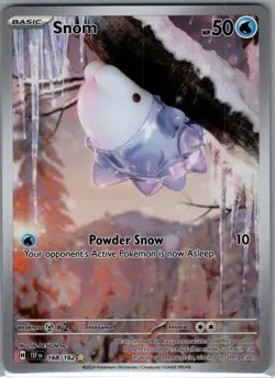 Snom 168/162 - Temporal Forces - Pokemon Card - NM - Illustration Rare - Image 1