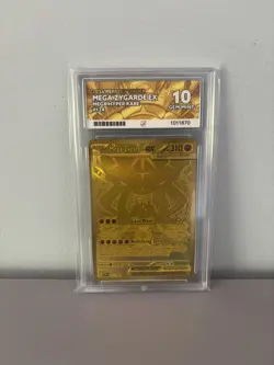 Pokemon Mega Zygarde ex Gold– Perfect Order – 124/088 ACE GEM MINT 10 - Image 1