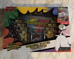 Pokemon TCG: Mega Gardevoir Ascended Heroes Premium Poster Collection *SEALED* - Image 1