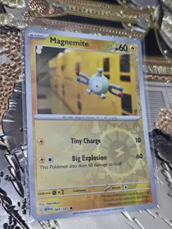 Pokemon Singles Reverse Holo Magnemite SV: Scarlet & Violet 151 081/165 NM - Image 1
