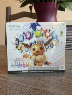 Prismatic Evolutions Elite Trainer Box ETB New/Factory Sealed Pokemon TCG - Image 1