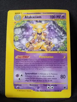 Pokemon - Alakazam (EX 33) - Expedition Base Set - Exc+/ NM- - FR - Image 1