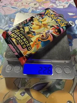 EXTREMELY HEAVY! 22.6g GOD PACKUUU Ascended Heroes Pokemon TCG Booster (SEALED) - Image 1