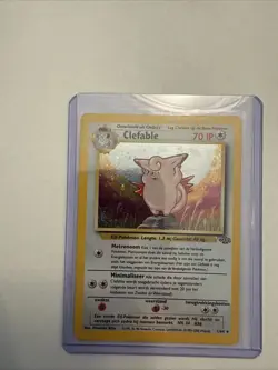 Pokemon TCG Clefable Jungle 1/64 Holo Unlimited Holo Rare - Image 1
