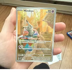 The Pokemon Company Mimikyu 075 Scarlet & Violet Promo Holo Basic HP 70 Safegua… - Image 1