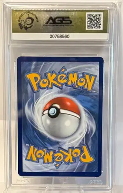 2020 POKEMON SWORD & SHIELD SECRET #206 FULL ART/SNORLAX VMAX AGS 10 - Image 2