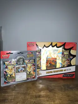 Pokemon TCG Ascended Heroes Mega Emboar. 6 Packs, Factory Sealed. - Image 1