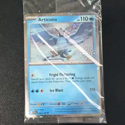 Articuno 32/159 Pokemon Holiday Snowflake Stamped Promo Sealed Mint - Image 1