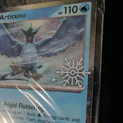 Articuno 32/159 Pokemon Holiday Snowflake Stamped Promo Sealed Mint - Image 3