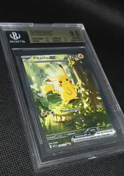 Pikachu (Forest Pikachu) Ex SIR #276 / Pokemon Ascended Heroes / BGS 9.5 - Image 5