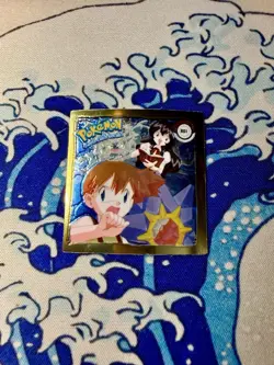 Vintage 1999 Artbox Pokemon Misty G01 Series 1 Rare Gold Sticker Foil ✨ - Image 1